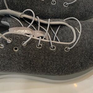 Hoka Gray Wool Sneakers Ladies 9
